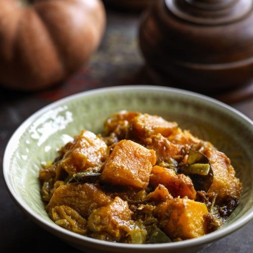 Burmese golden pumpkin curry (Shwe hpayone-thi chet)
