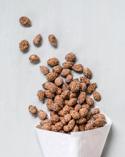 Burnt almonds