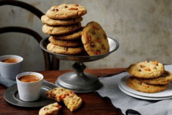 Burnt butter, sweet potato and chocolate chip cookies