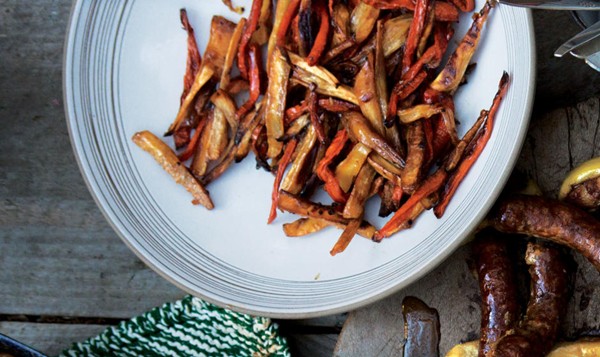 “Burnt” carrots and parsnips
