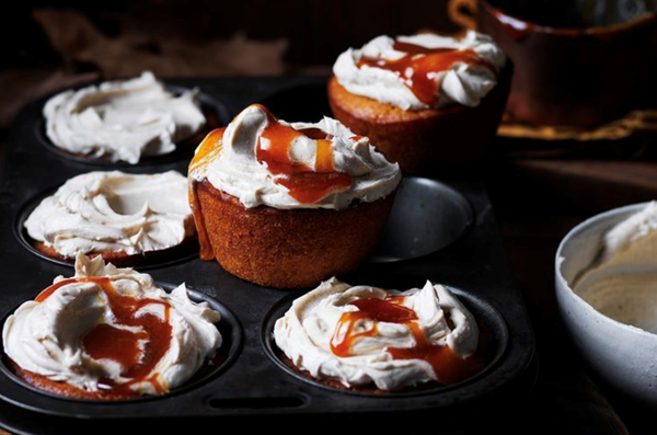 Burnt honey and pumpkin muffins