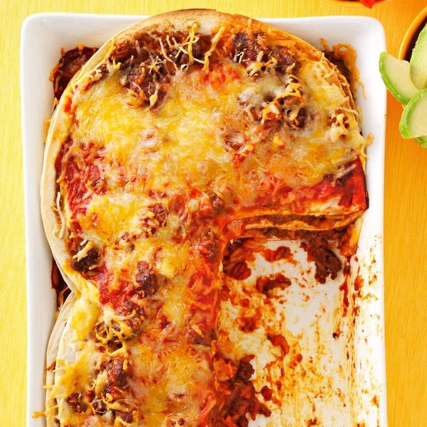 Burrito lasagna