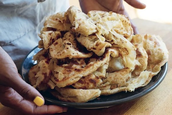 Buss up shut roti