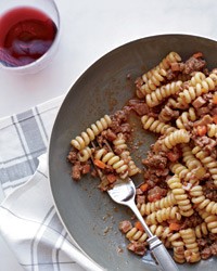 Butcher's ragù with fusilli