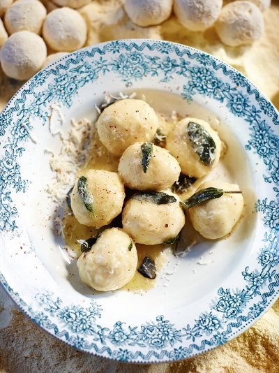 Butter & sage gnudi
