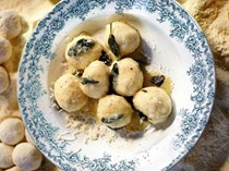 Butter and sage gnudi from 'Jamie Oliver's Comfort Food' (Cook the Book)