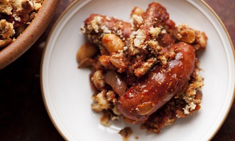 Butter bean and chorizo cassoulet