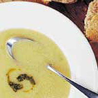 Butter bean and pesto soup