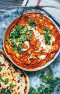 Butter bean tikka curry