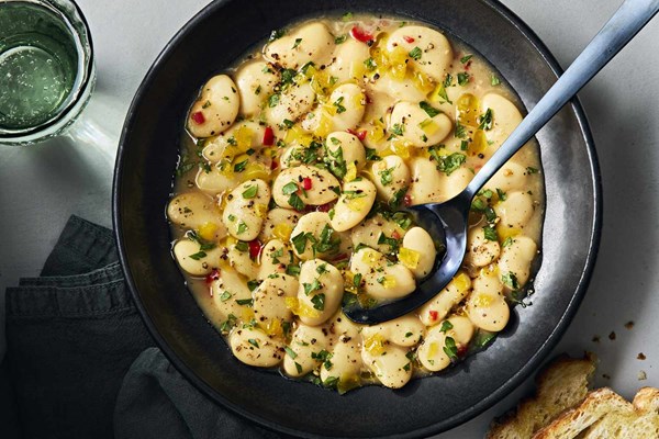 Butter beans with Calabrian chile [Luis Miguel Lising]