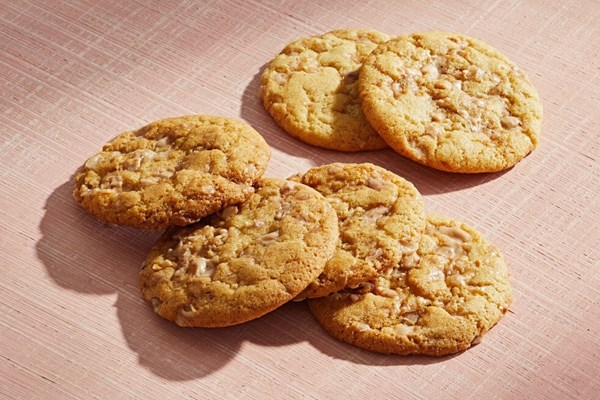Butter brickle cookies