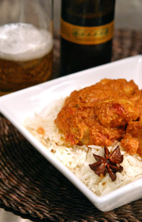 Butter chicken, mother of the chicken tikka masala (Murghh makhani)