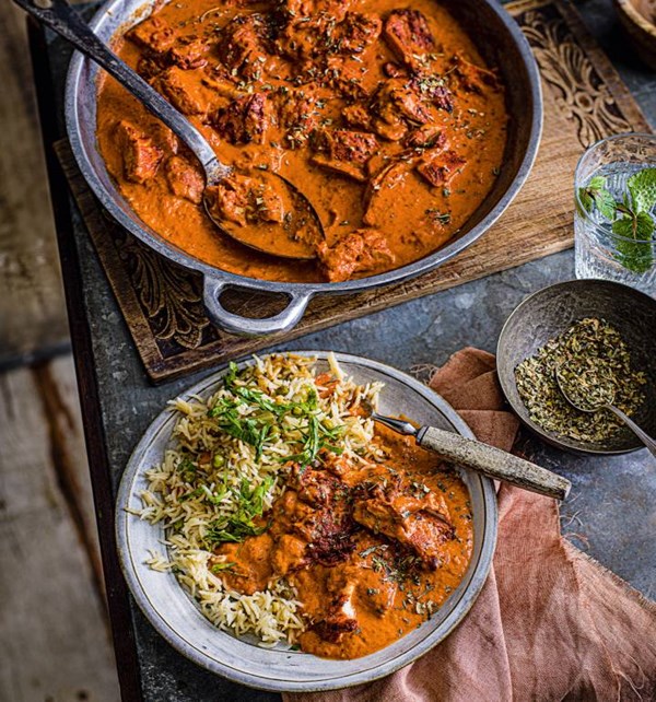 Butter chicken (Murgh makhani)