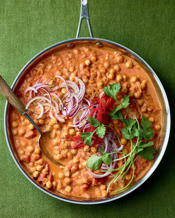 Butter chickpea curry