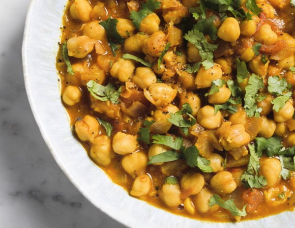 Butter chickpeas