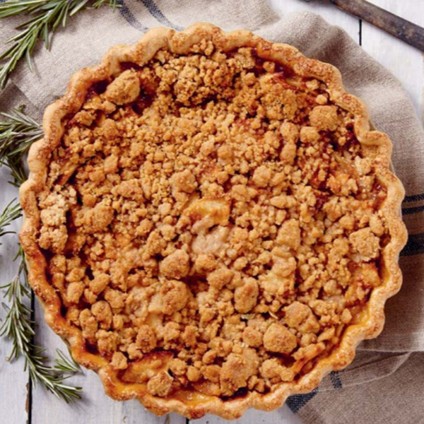 Butter crumb topping