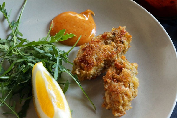 Butter-fried oysters