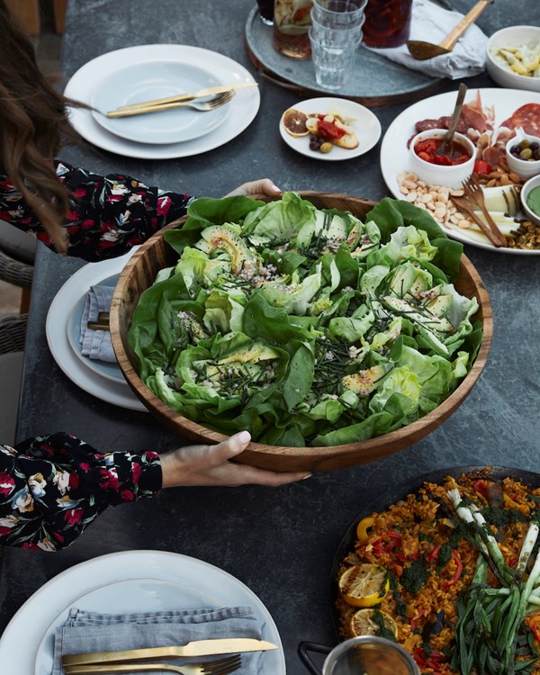 Butter lettuce salad