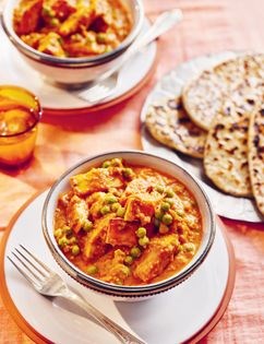 Butter paneer & peas