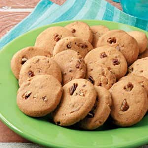 Butter pecan cookies