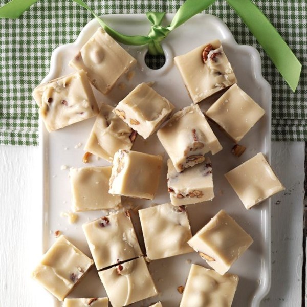 Butter pecan fudge