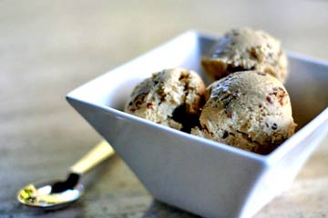 Butter pecan ice cream