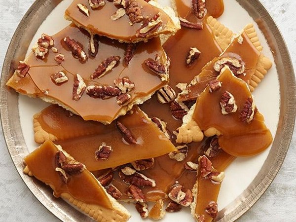 Butter pecan toffee
