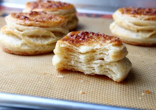 Butter puff biscuit dough