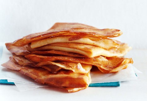 Butter-sugar crêpes