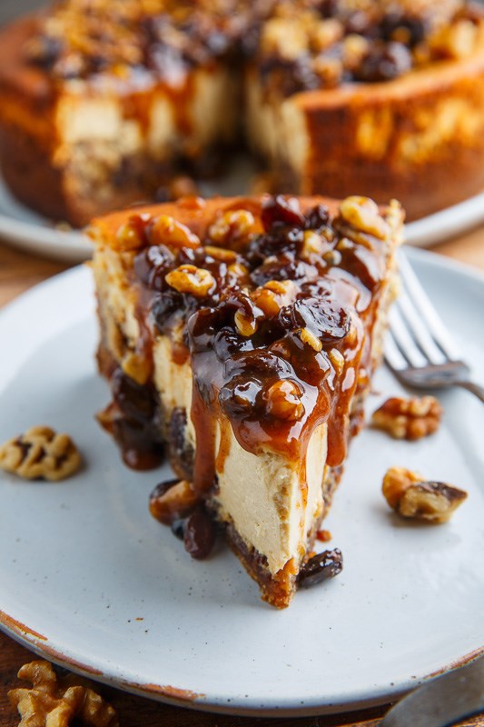 Butter tart cheesecake