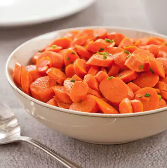 Buttered carrots
