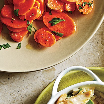 Buttered carrots