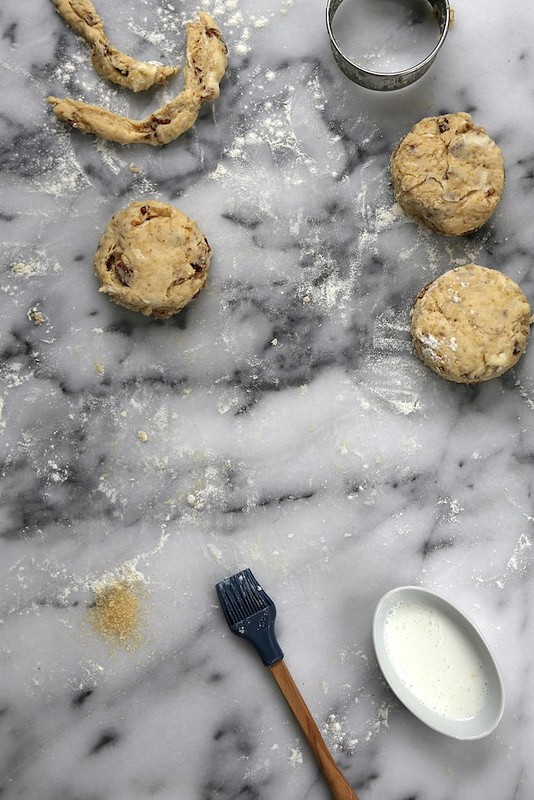 Buttered pecan biscuits