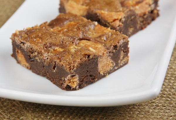 Butterfinger brownies