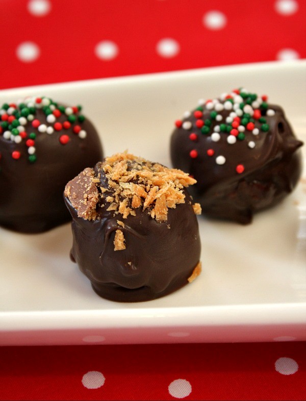Butterfinger truffles