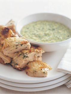 Butterflied chicken with ricotta and garlic stuffing