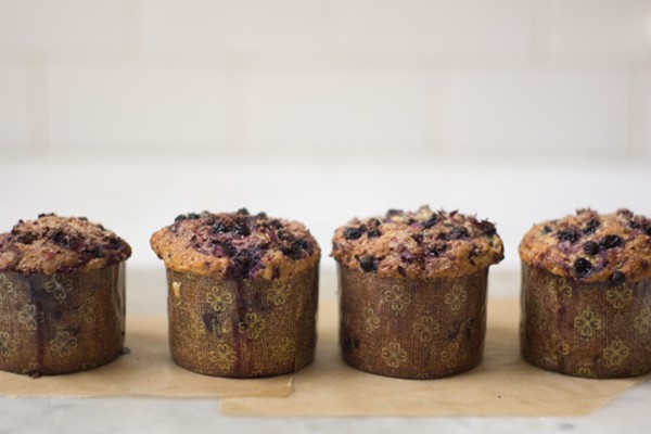 Buttermilk berry muffins