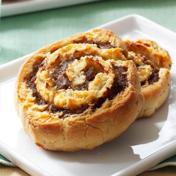 Buttermilk biscuit sausage pinwheels