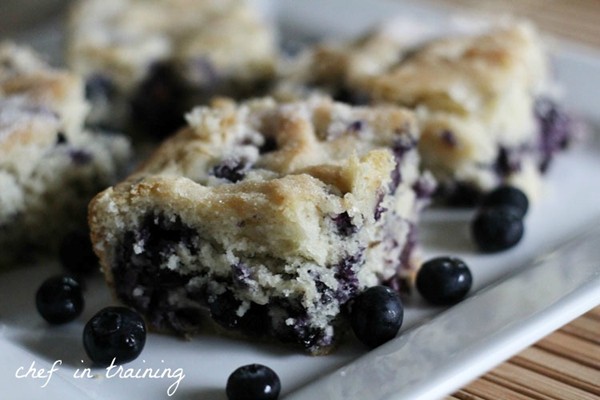 Buttermilk blueberry breakfast cake