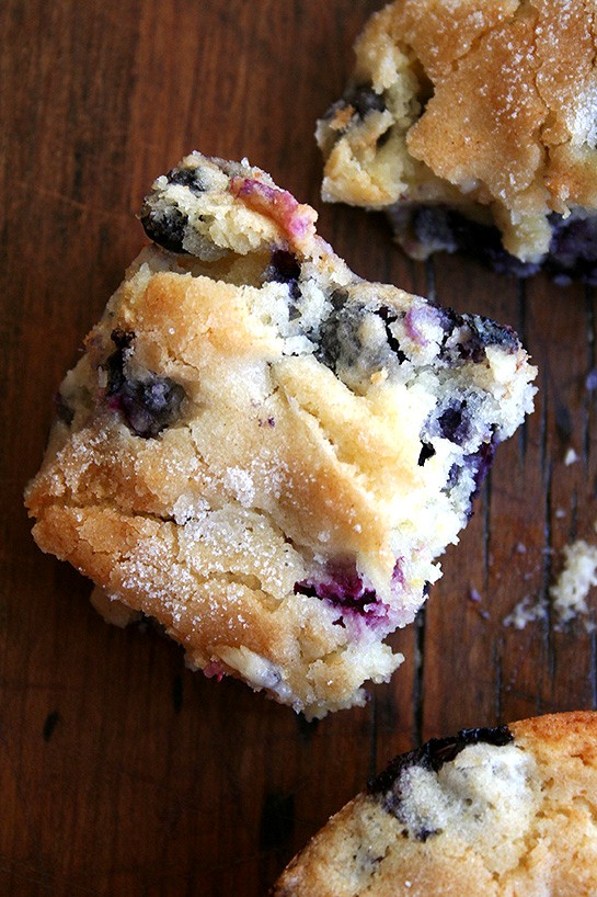 Buttermilk-blueberry breakfast cake