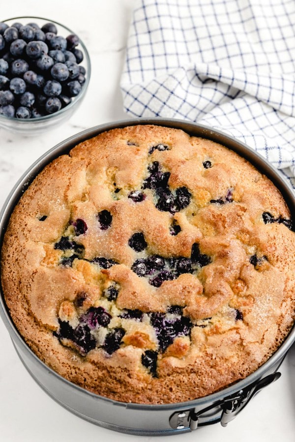 Buttermilk blueberry cake