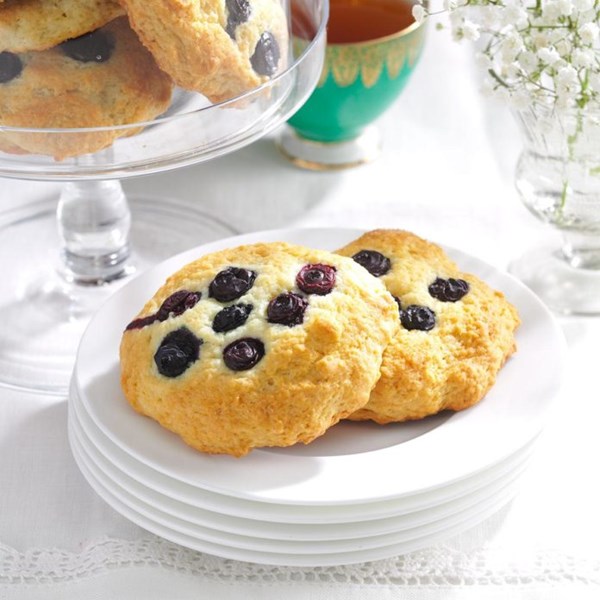 Buttermilk blueberry scookies