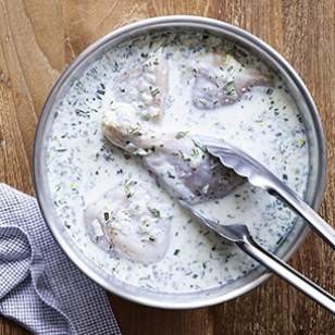Buttermilk brine