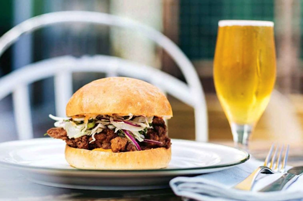 Buttermilk chicken burger