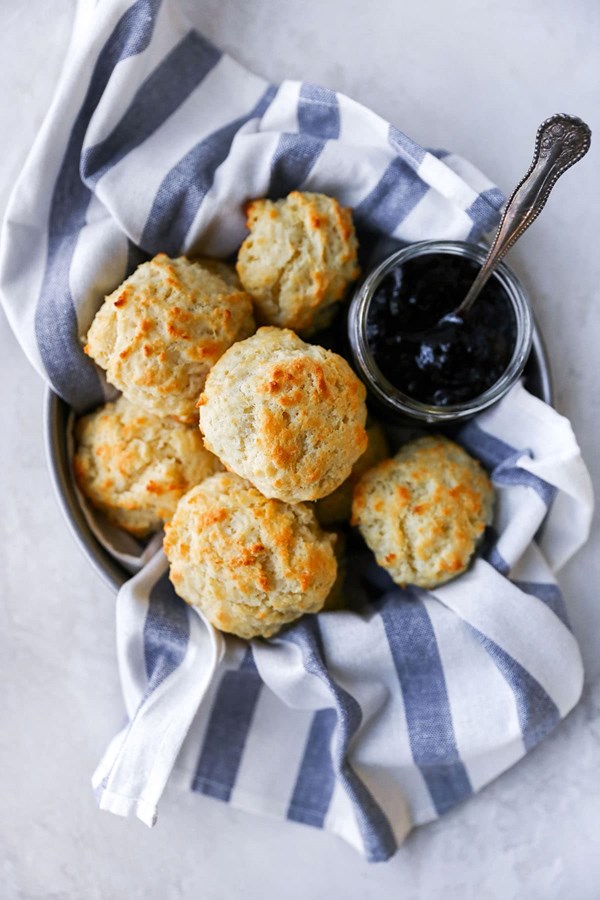 Buttermilk drop biscuits