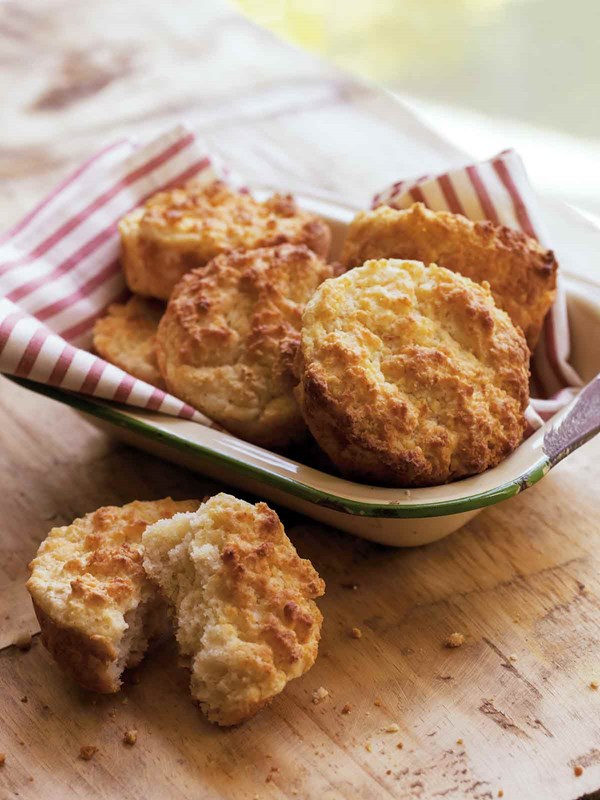 Buttermilk drop biscuits