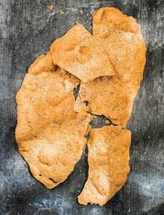 Buttermilk five-spice crackers