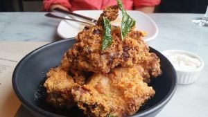 Buttermilk fried chicken