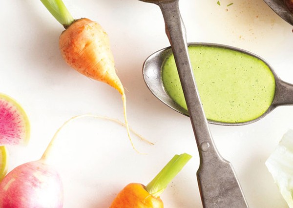 Buttermilk green goddess dressing