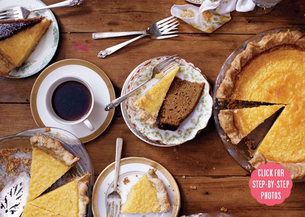 Buttermilk-lemon chess pie